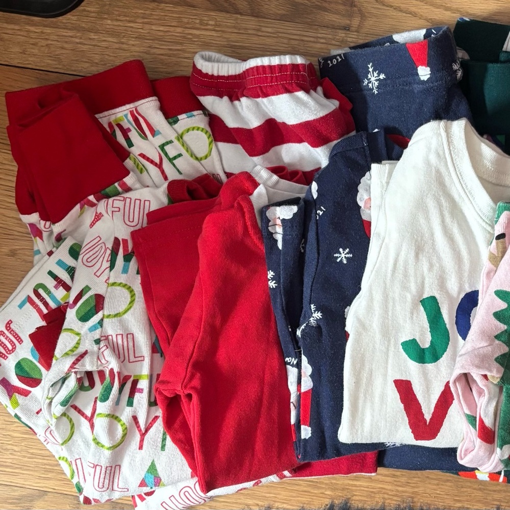 Festive Kids Pajama Set-bundle